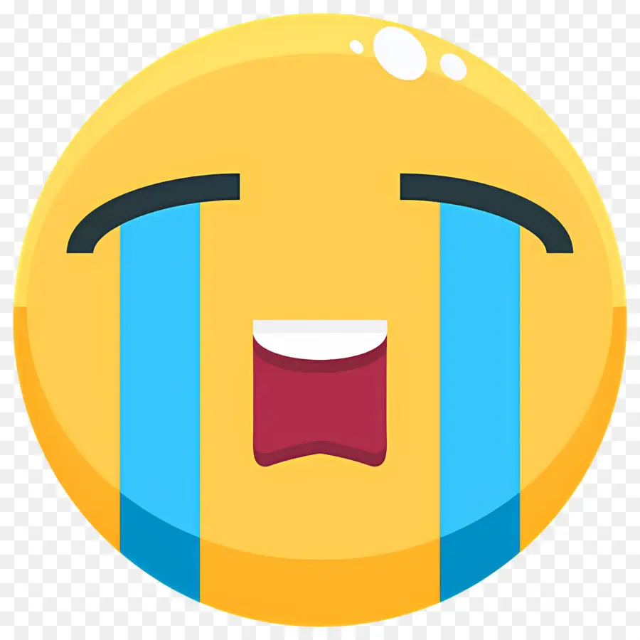 Emoji Menangis，Wajah Menangis PNG