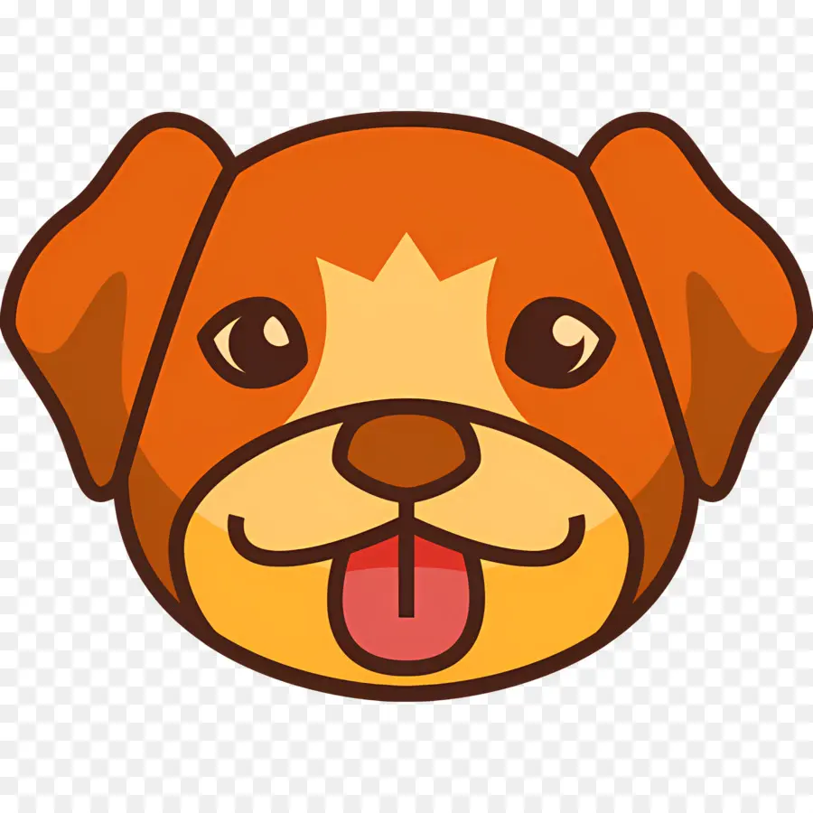 Emoji Anjing，Anjing Cinta PNG