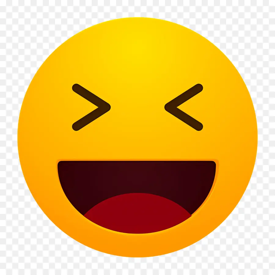 Emoji Tertawa，Senang PNG