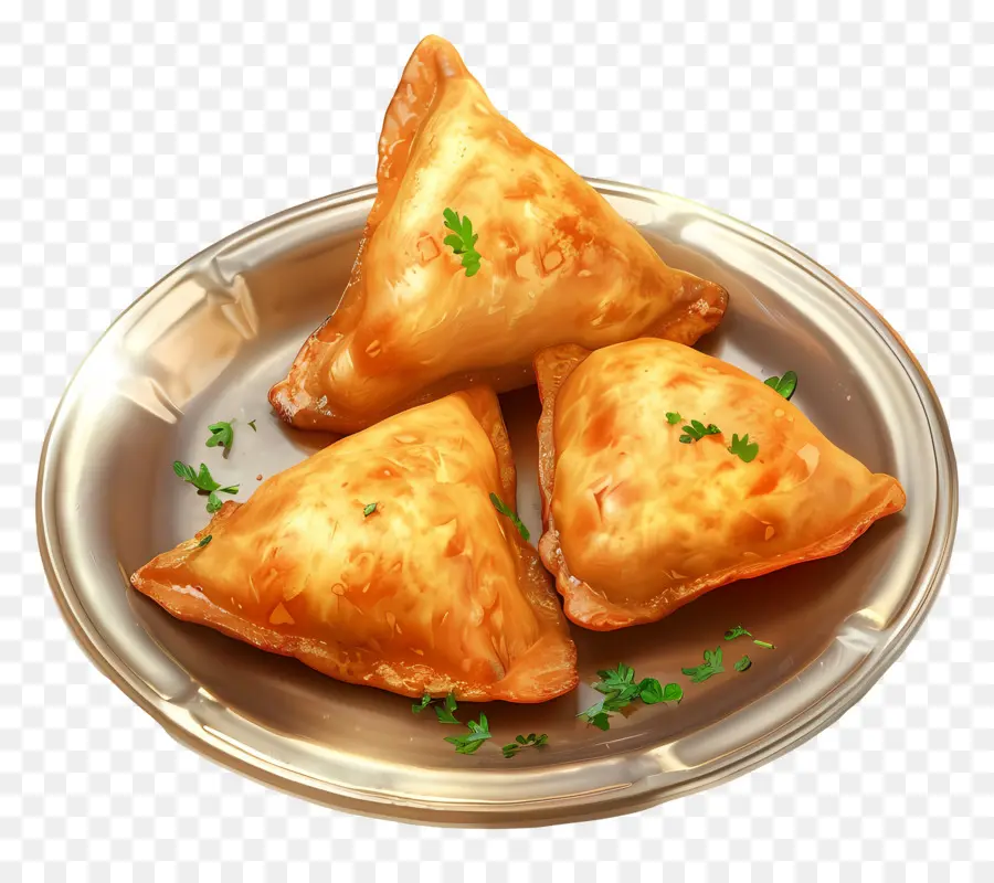 Roti Pakora，Samosa PNG