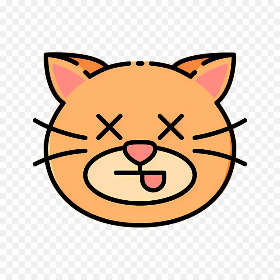 Emoji Kucing，Kucing Keren PNG