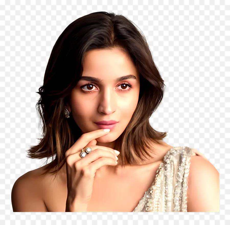 Alia Bhatt，Wanita Berpakaian Elegan PNG