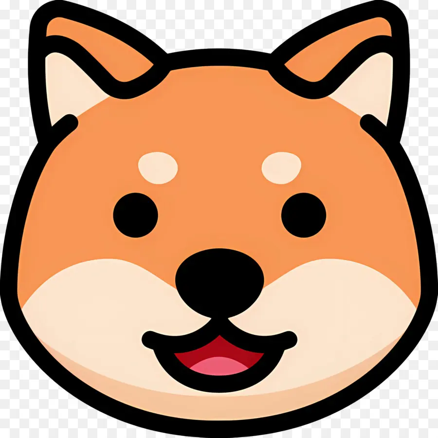 Emoji Anjing，Shiba Inu PNG