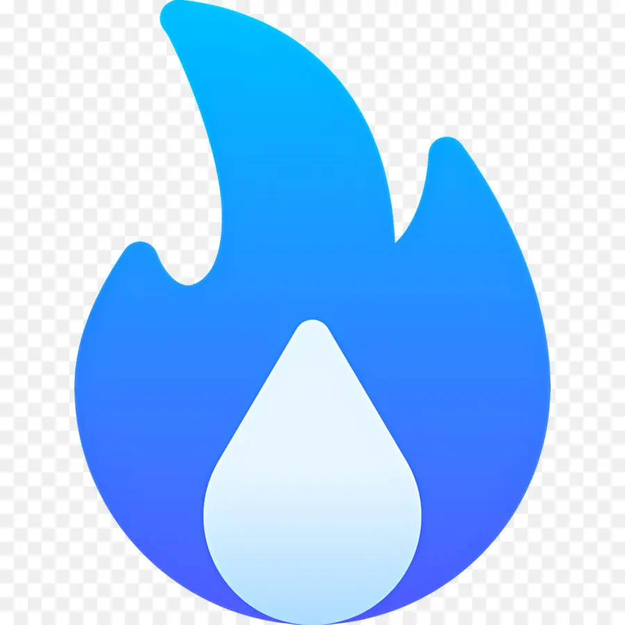 Emoji Api，Api Biru PNG