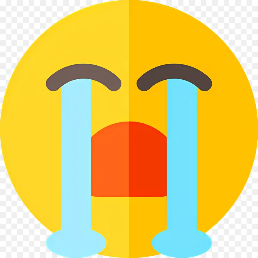 Emoji Menangis，Air Mata PNG