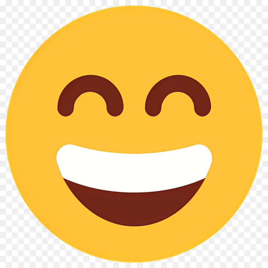 Emoji Tertawa，Senang PNG