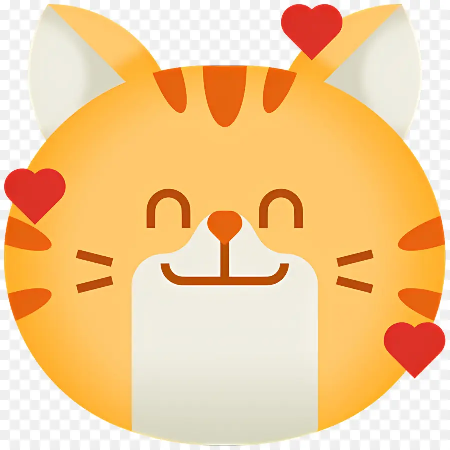 Emoji Kucing，Selamat Kucing PNG