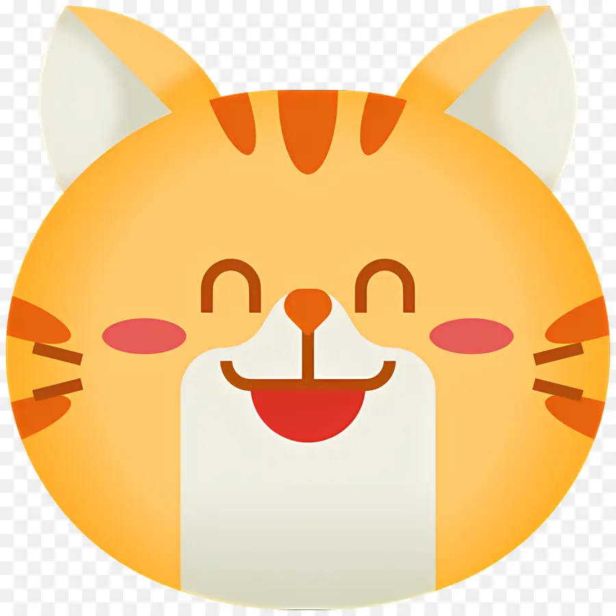 Emoji Kucing，Selamat Kucing PNG