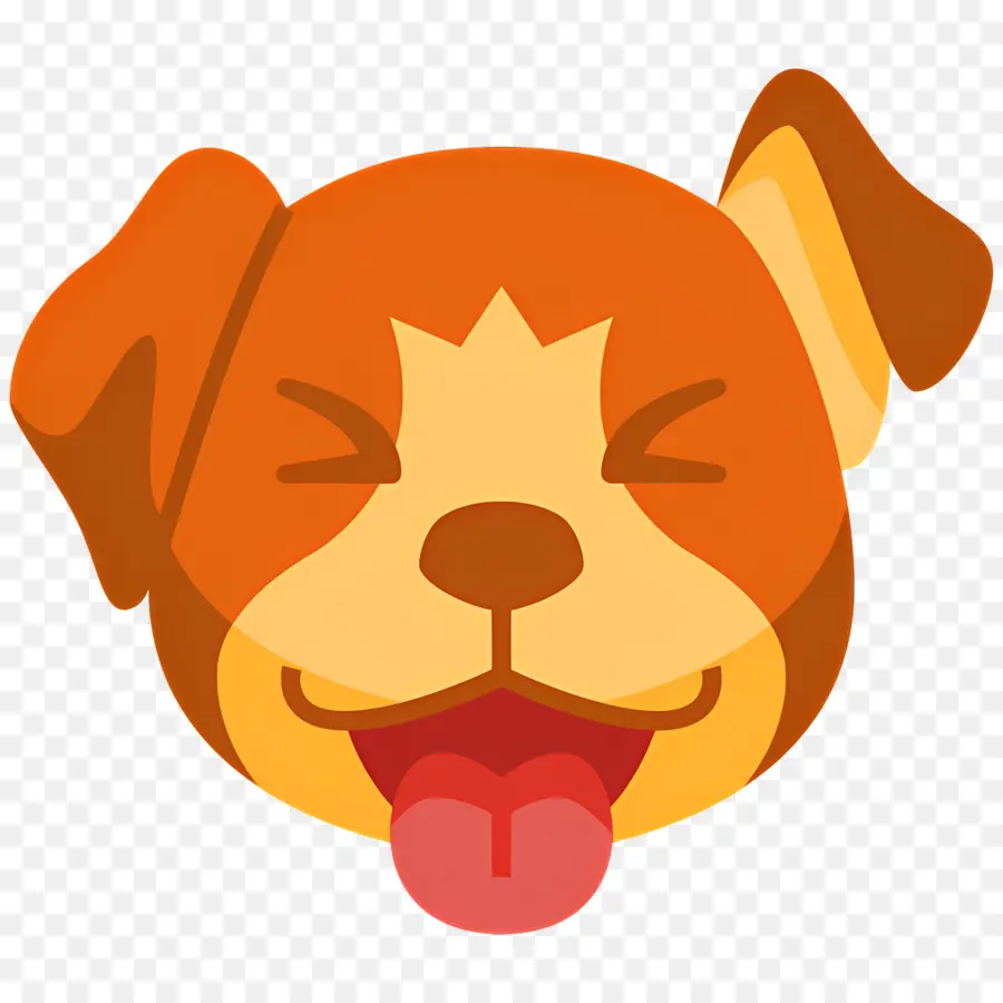 Emoji Anjing，Anjing Cinta PNG