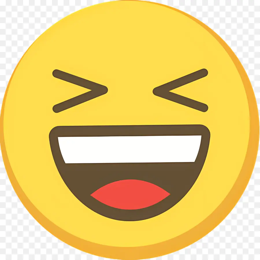 Emoji Tertawa，Wajah Tertawa PNG