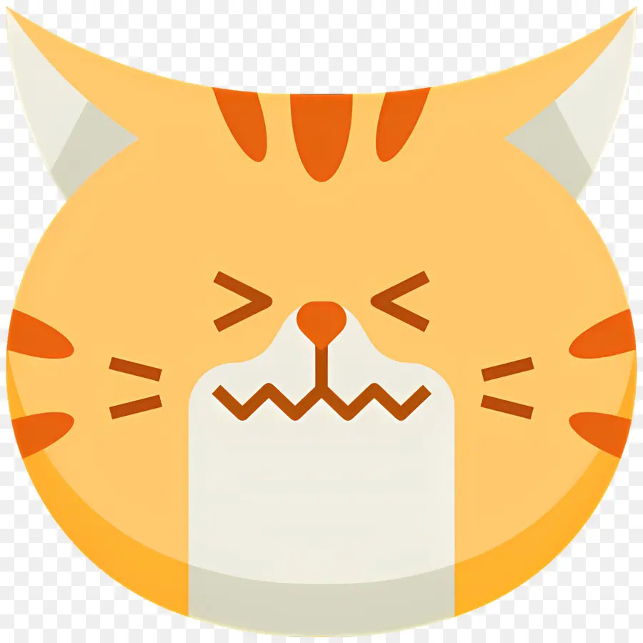 Emoji Kucing，Kucing Sedih PNG