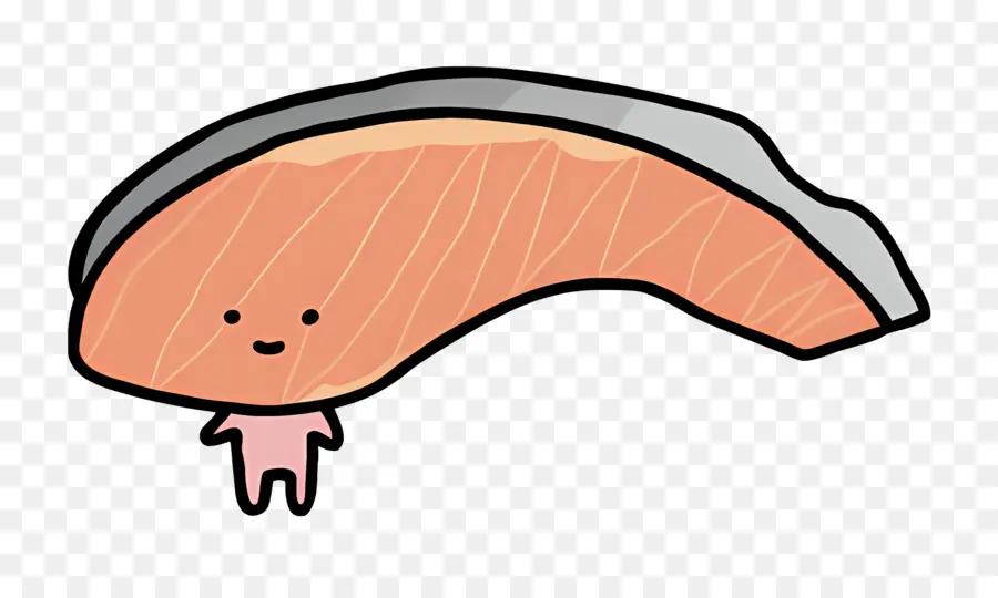 Kirimichan，Karakter Salmon Yang Lucu PNG