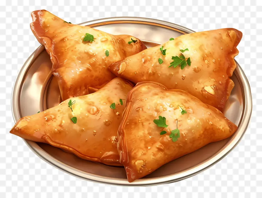 Roti Pakora，Samosa PNG