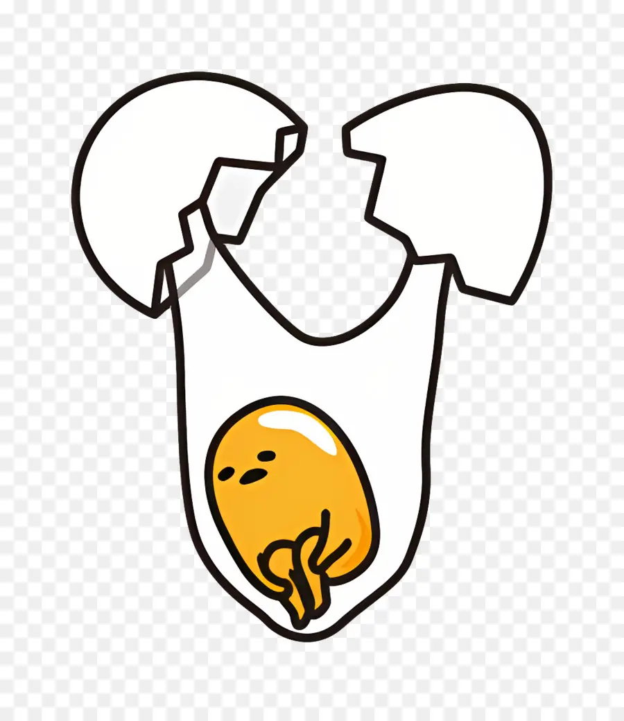 Gudetama，Kuning Telur PNG