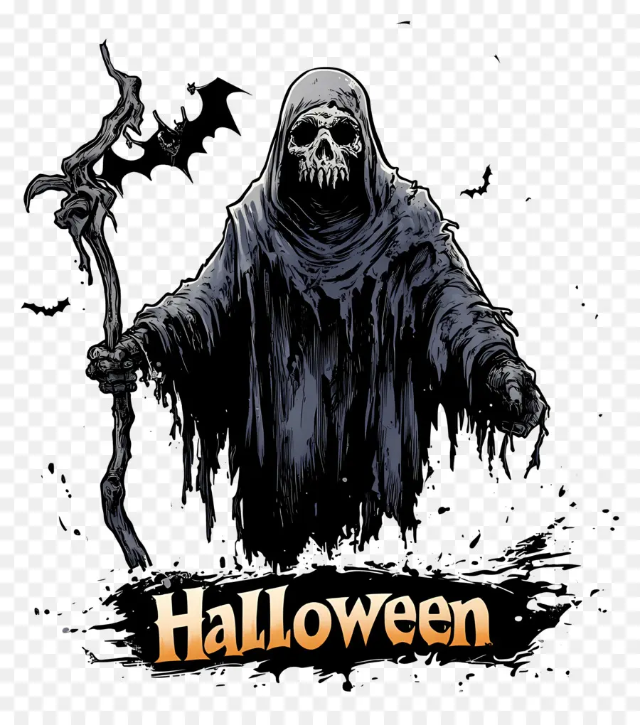 Hallowen，Malaikat Maut PNG