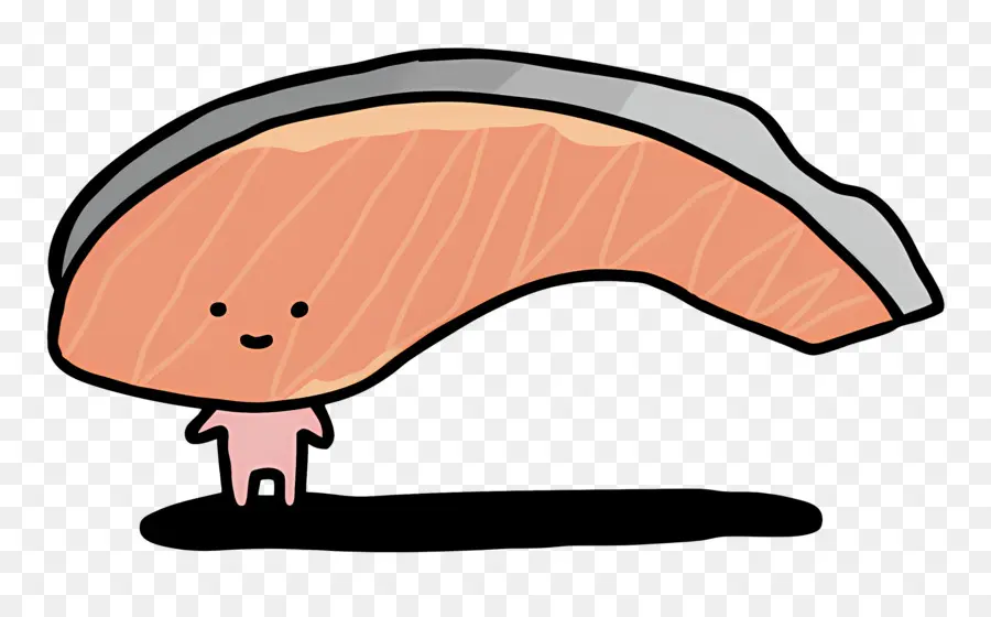 Kirimichan，Karakter Salmon Yang Lucu PNG