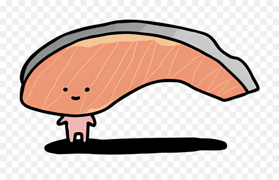 Kirimichan，Karakter Salmon Yang Lucu PNG