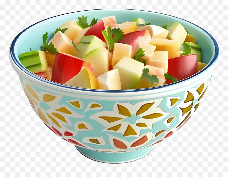 Salad Waldorf，Salad Buah PNG