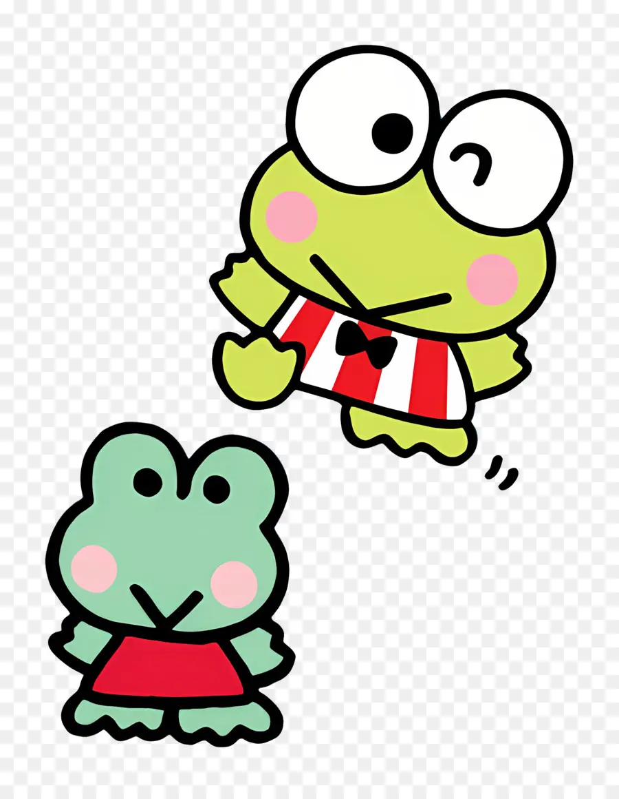 Keroppi，Karakter Katak Hijau PNG