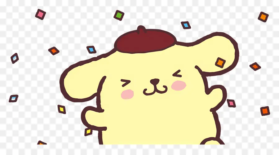 Pompompurin，Karakter Kuning Lucu PNG