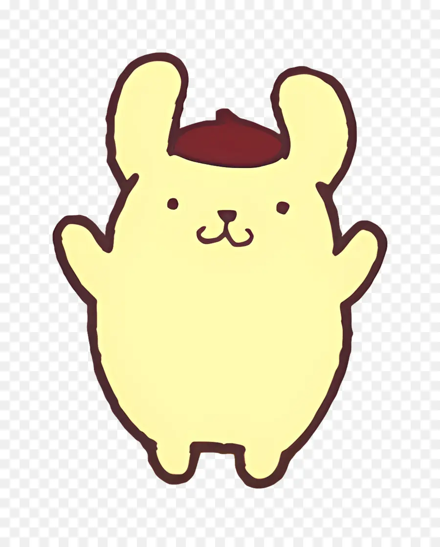 Pompompurin，Karakter Lucu PNG