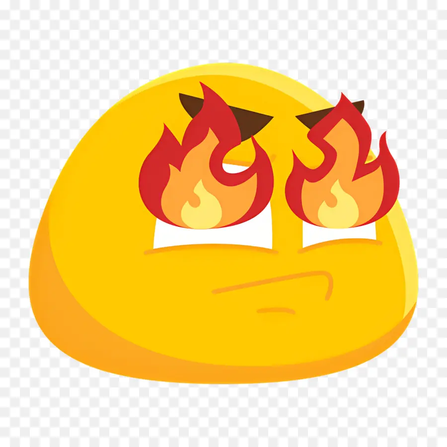 Emoji Api，Emoji Marah PNG