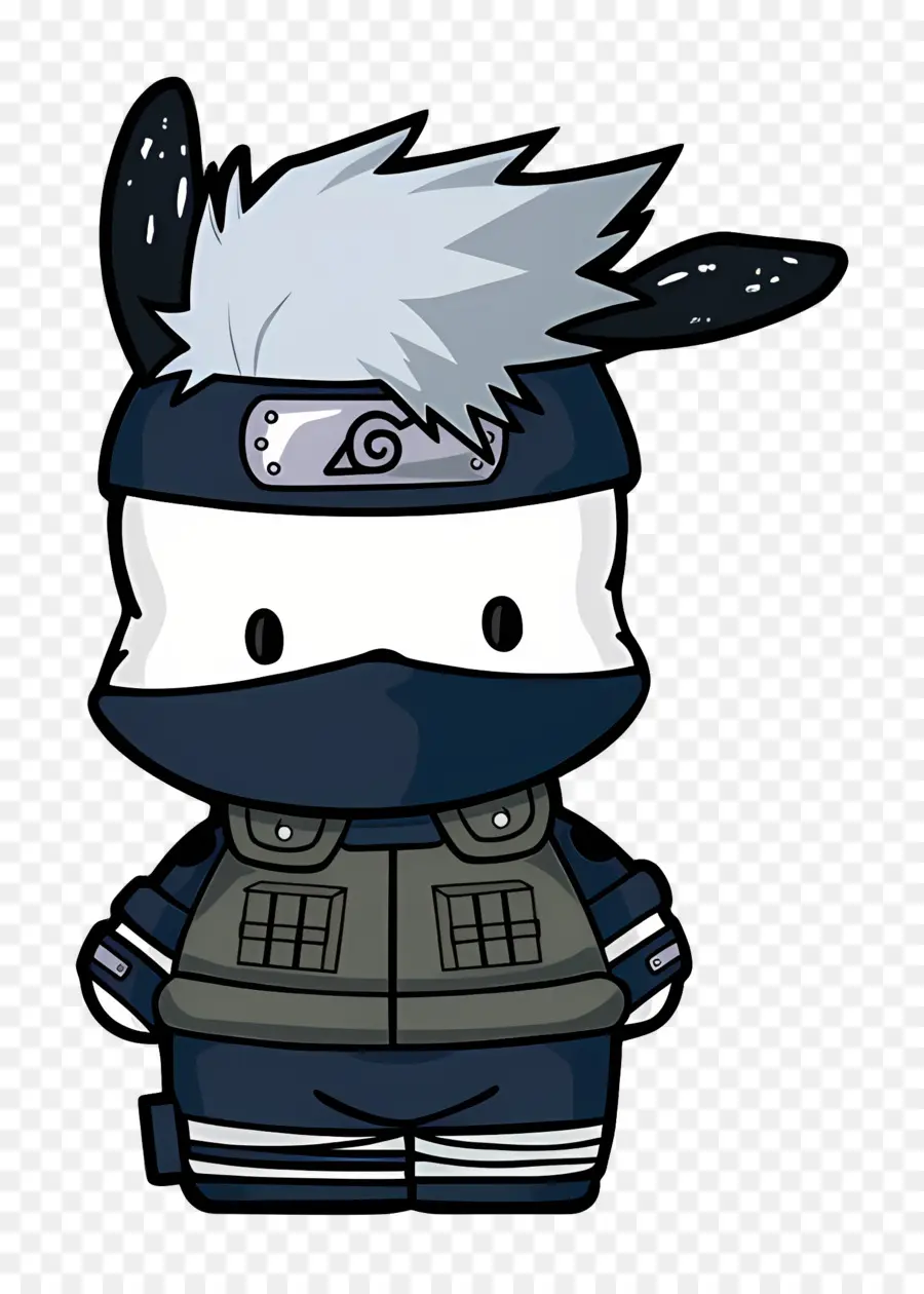 Pochacco，Anjing Dengan Pakaian Ninja PNG