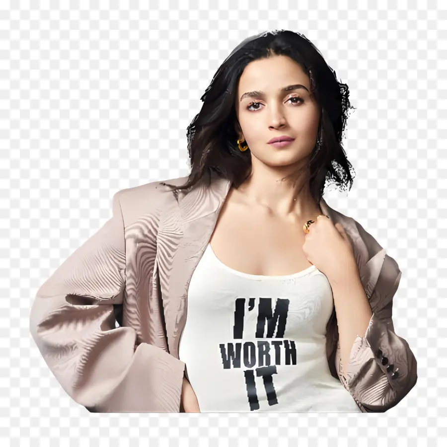 Alia Bhatt，Wanita Berjaket PNG