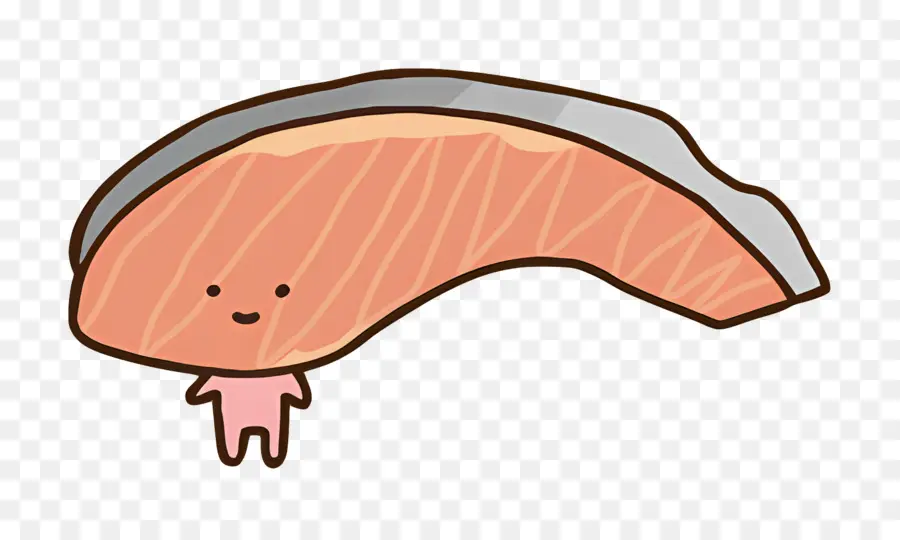 Kirimichan，Karakter Salmon Yang Lucu PNG