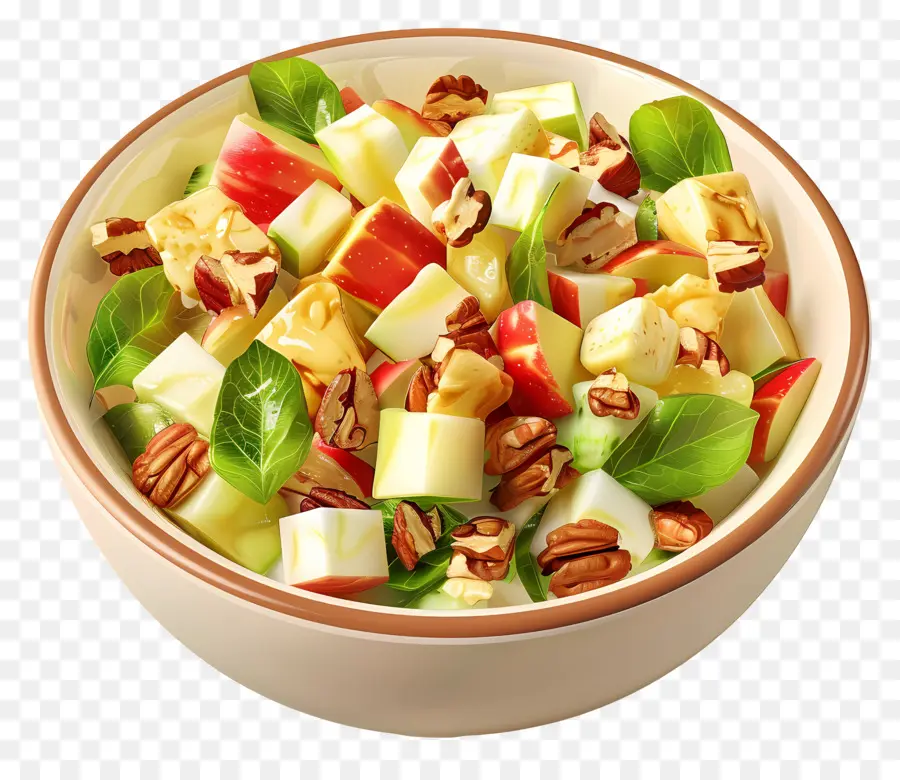 Salad Waldorf，Salad Buah PNG