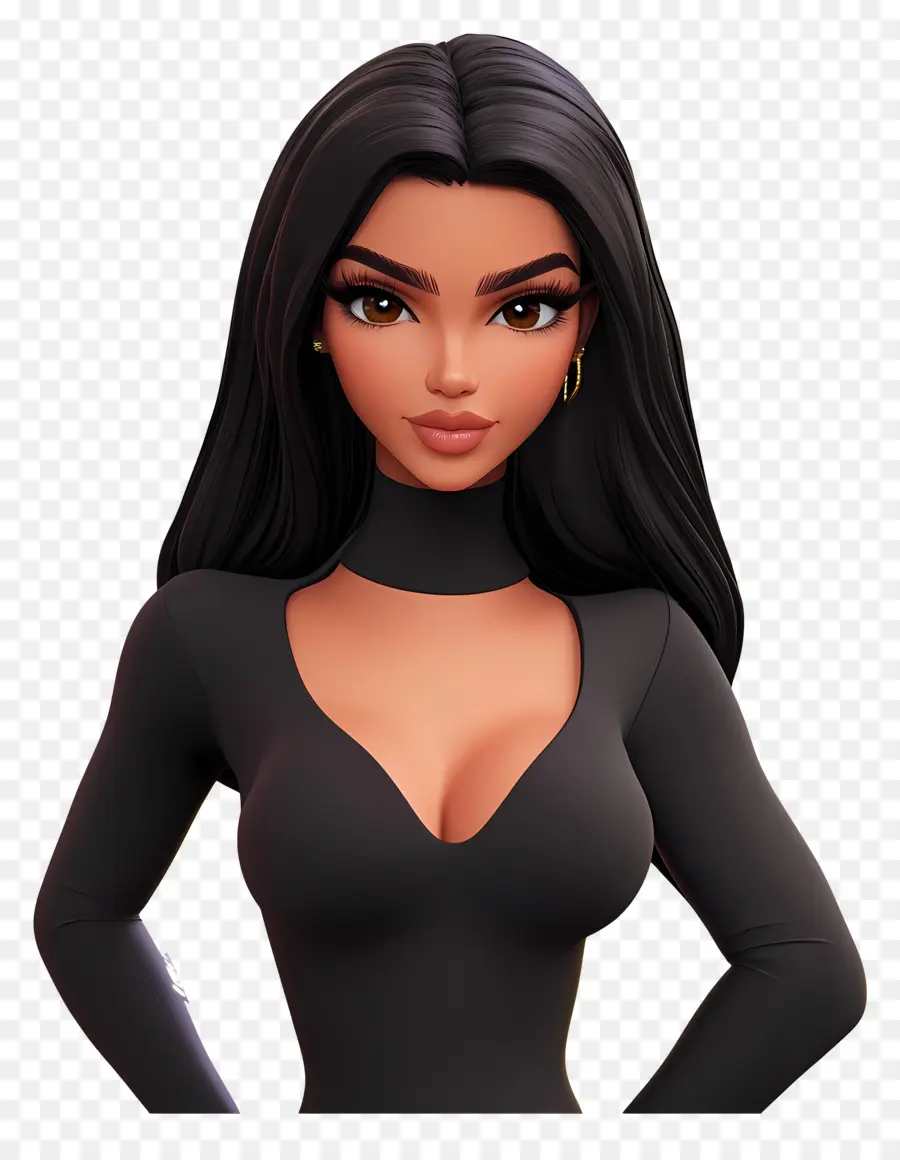 Kim Kardashian，Wanita Animasi PNG