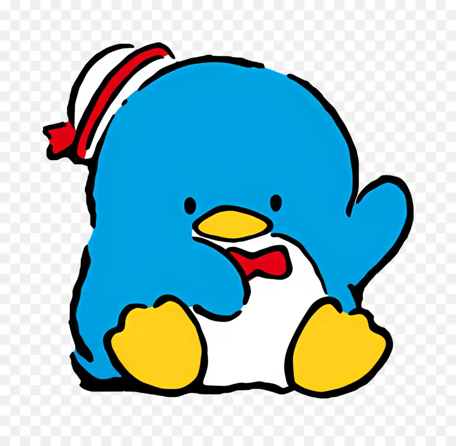 Tuksedo，Penguin Biru Dengan Dasi Kupu Kupu PNG