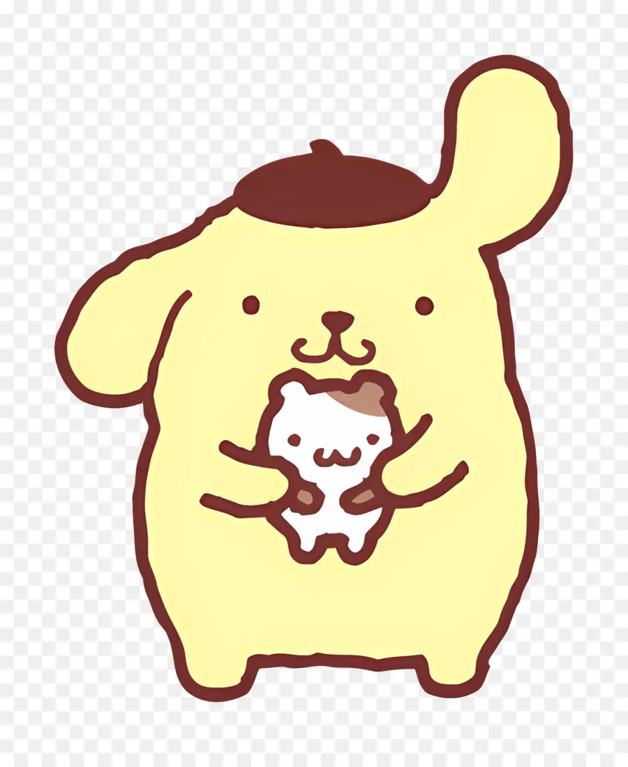 Pompompurin，Karakter Lucu PNG