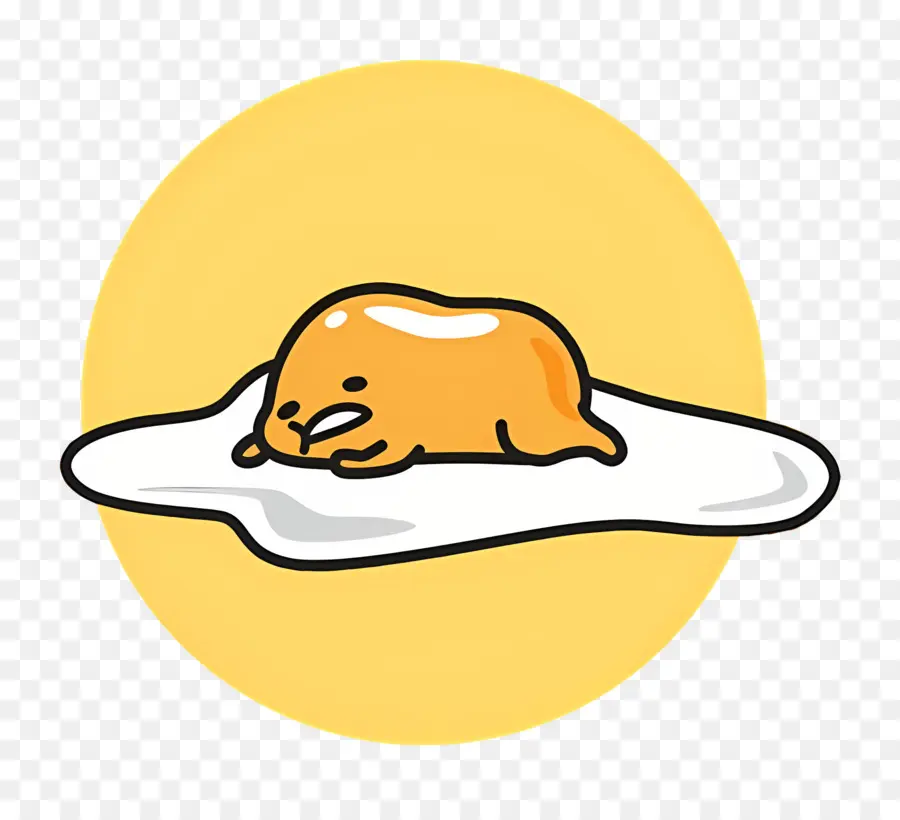 Gudetama，Telur Malas PNG