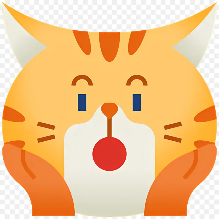 Emoji Kucing，Kucing Sedih PNG