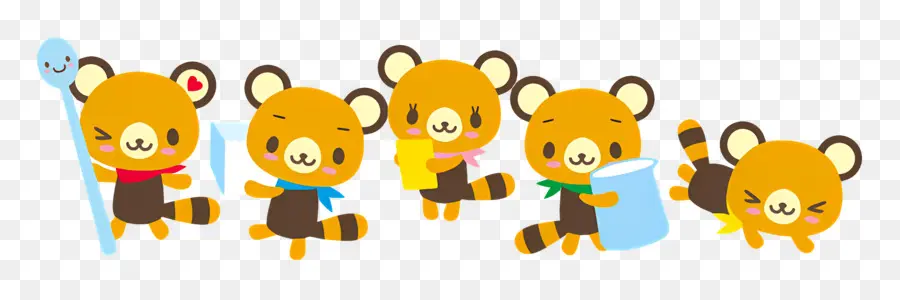 Tenorikuma，Beruang Kartun PNG