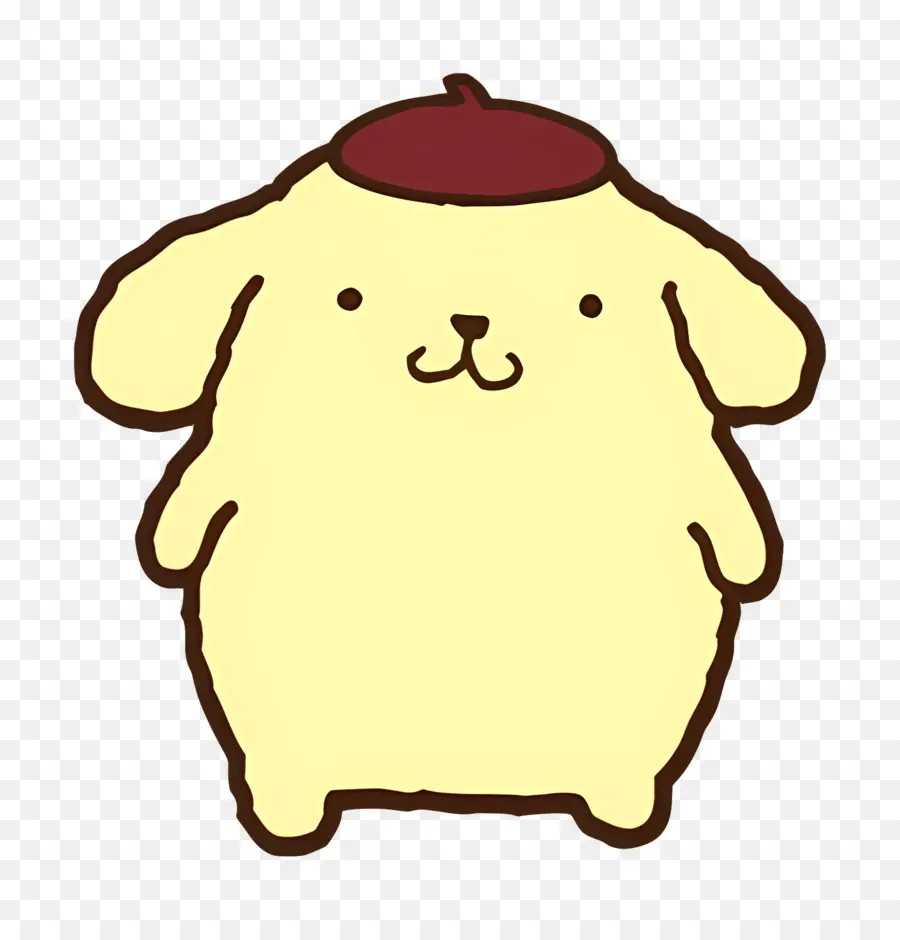 Pompompurin，Karakter Kuning PNG