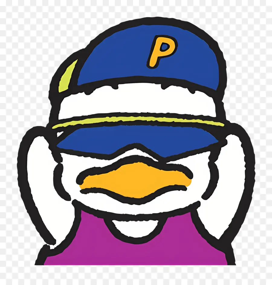 Pekkle，Bebek Dengan Topi PNG