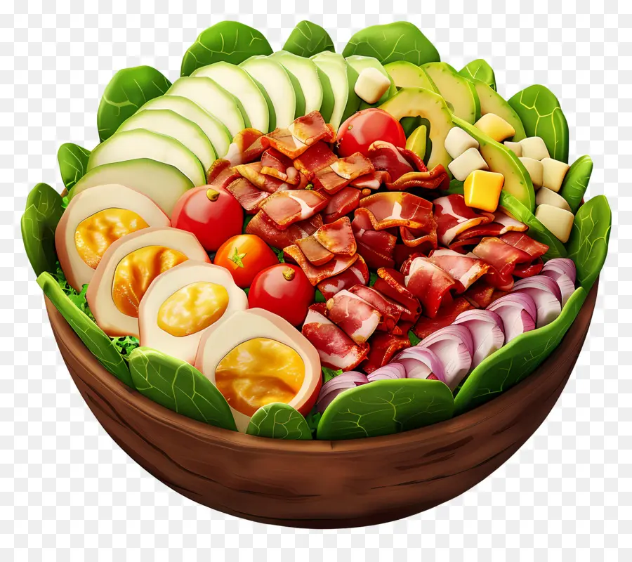 Salad Cobb，Tempat Sayuran PNG