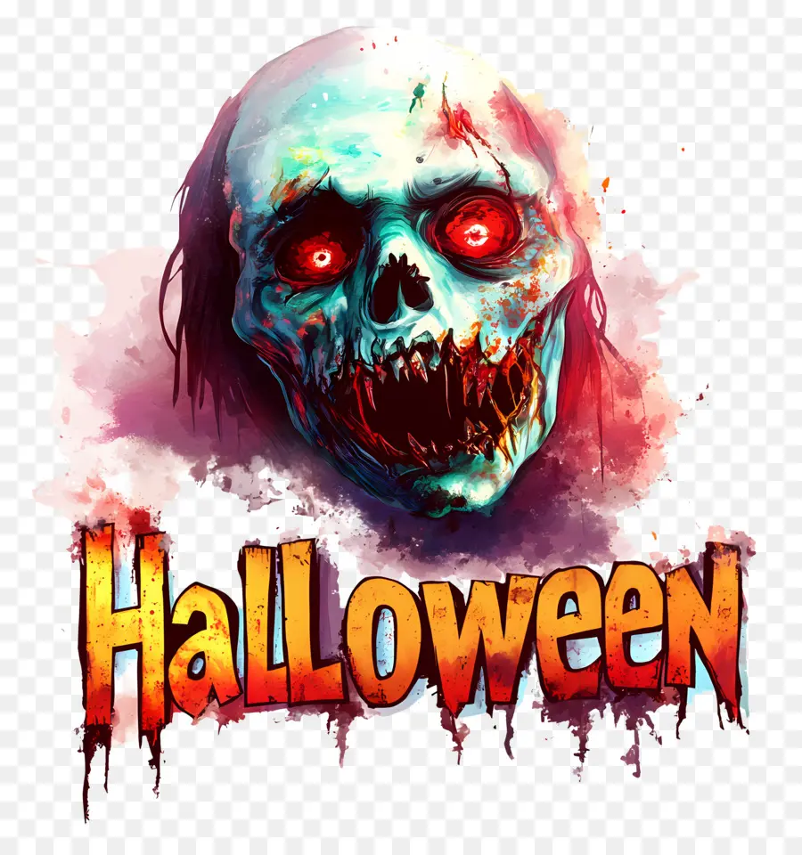 Hallowen，Tengkorak PNG