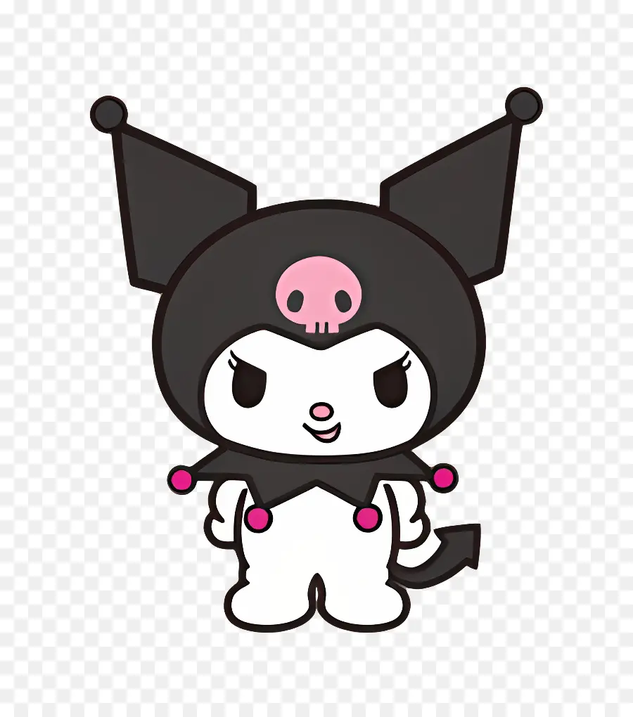 Kuromi，Karakter Kartun Dengan Tampilan Nakal PNG