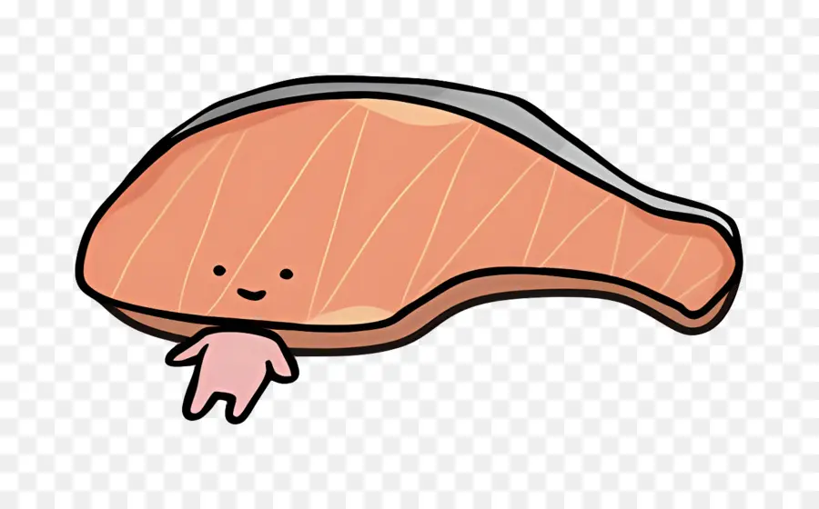 Kirimichan，Karakter Salmon Yang Lucu PNG