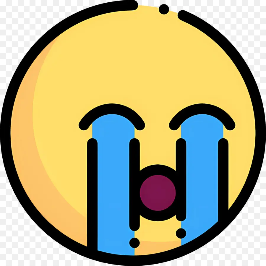 Emoji Menangis，Air Mata PNG