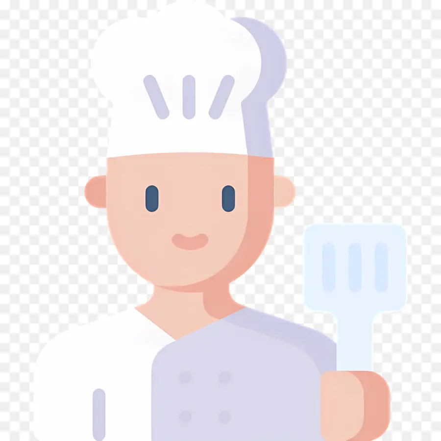 Koki，Koki Dengan Spatula PNG