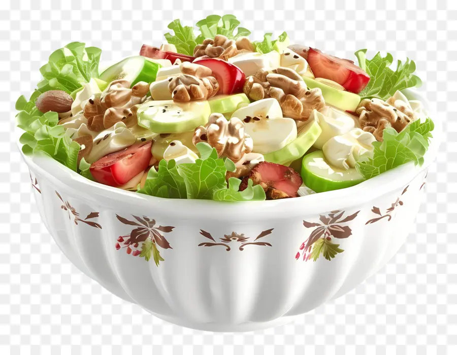 Salad Waldorf，Salad Buah PNG