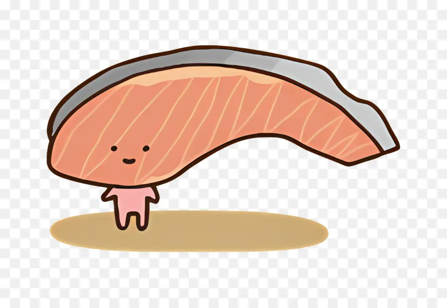 Kirimichan，Karakter Salmon Yang Lucu PNG