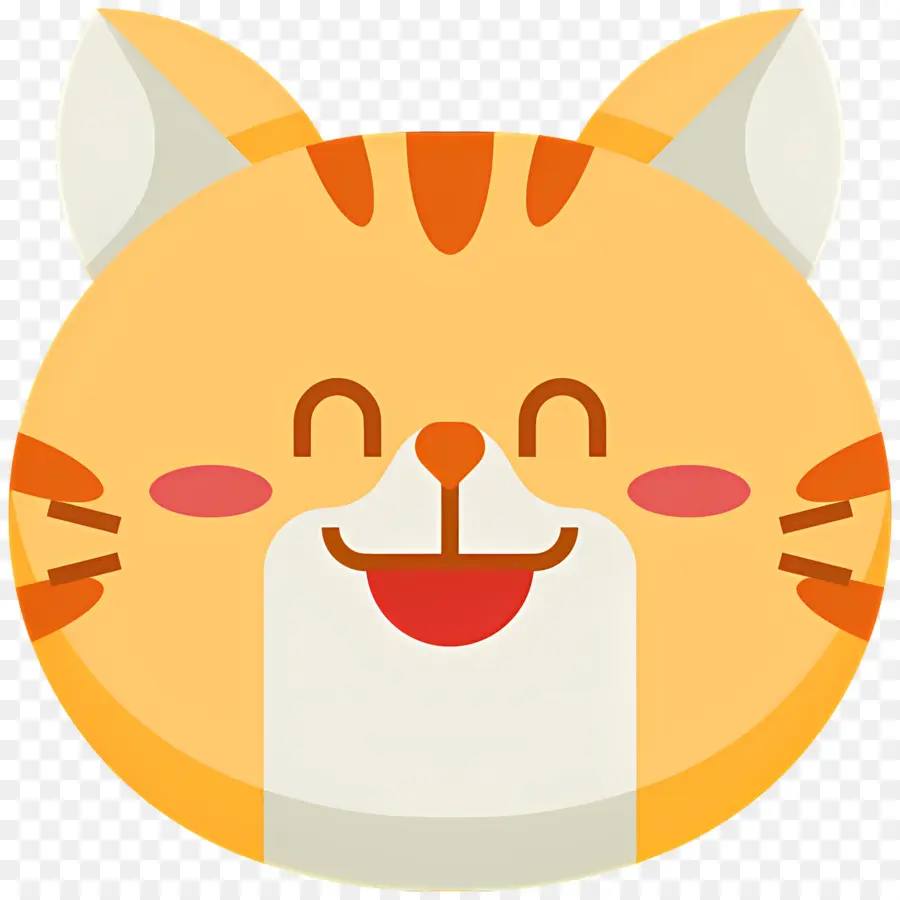 Emoji Kucing，Selamat Kucing PNG