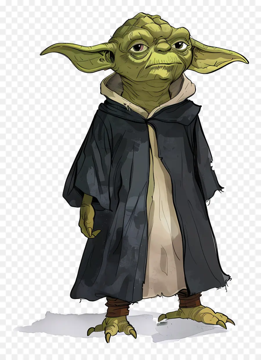 Yoda，Makhluk Hijau Berjubah PNG