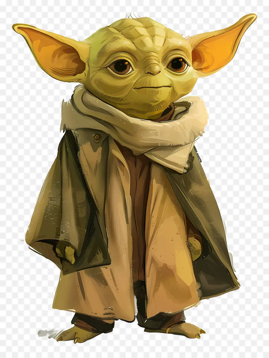 Yoda，Makhluk Hijau Berjubah PNG