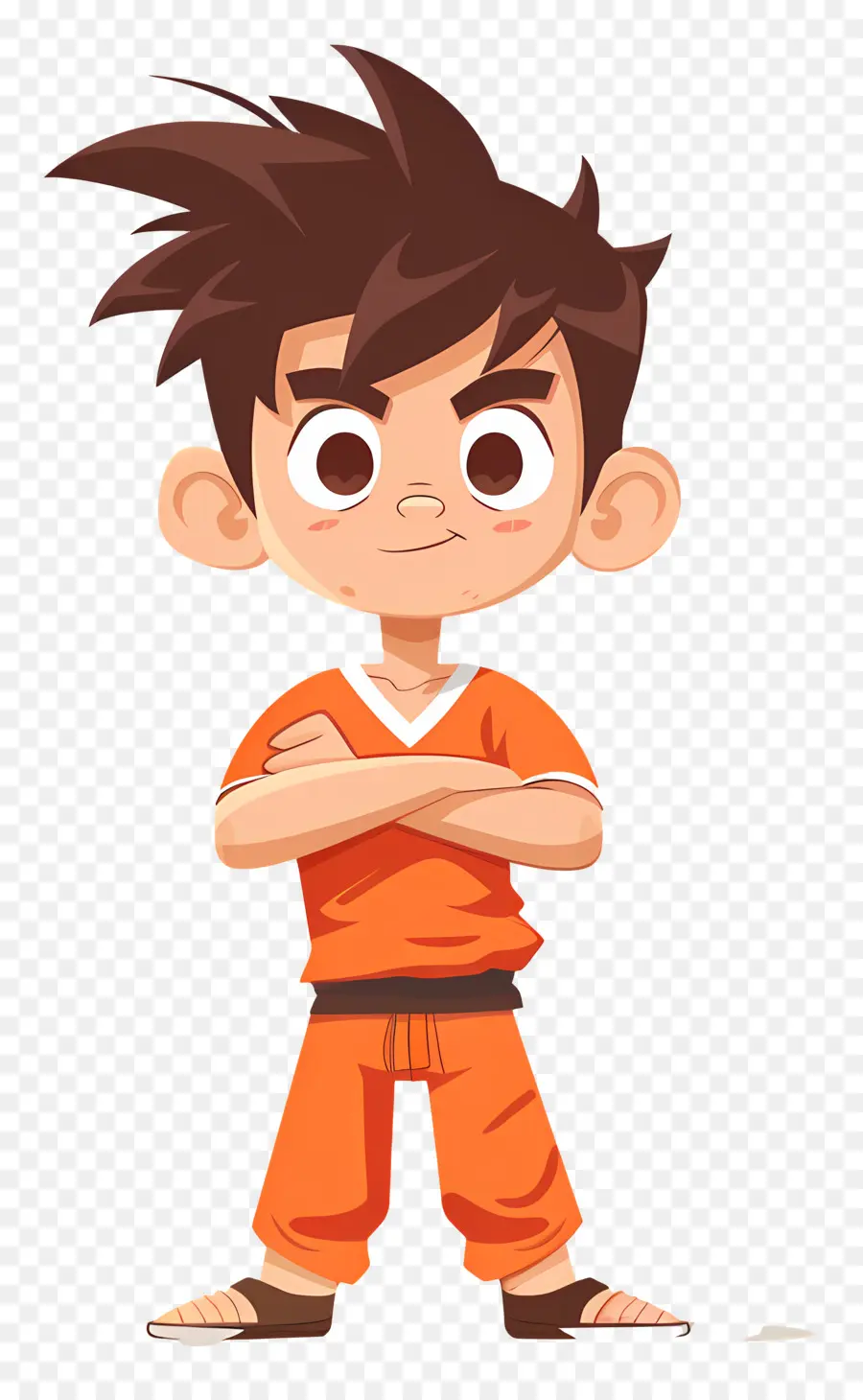 Goku，Bocah Kartun PNG